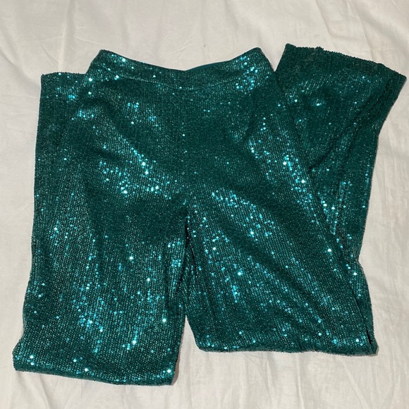 Dress the population Sequin Wide Leg - Picture 2 of 10